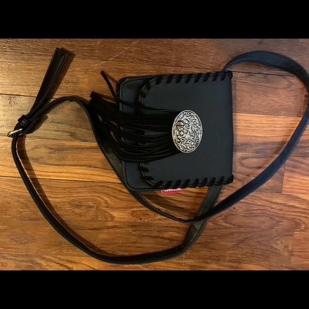 Black rodeo bag